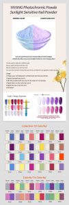 YAYANG Photochromic Pigment for Nail Art