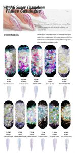 YAYANG Translucent Super Chameleon Flakes Catalogue